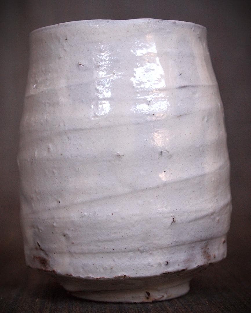 人気作家★人気作家★辻村塊【師＆父：辻村史朗】★粉引湯のみAA