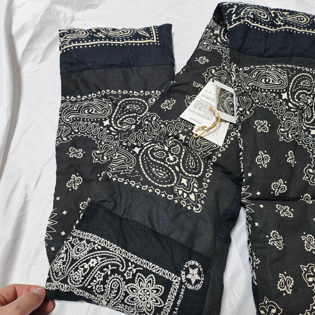 小物 visvim ICT DOWN MUFFLER KOFU Indigo