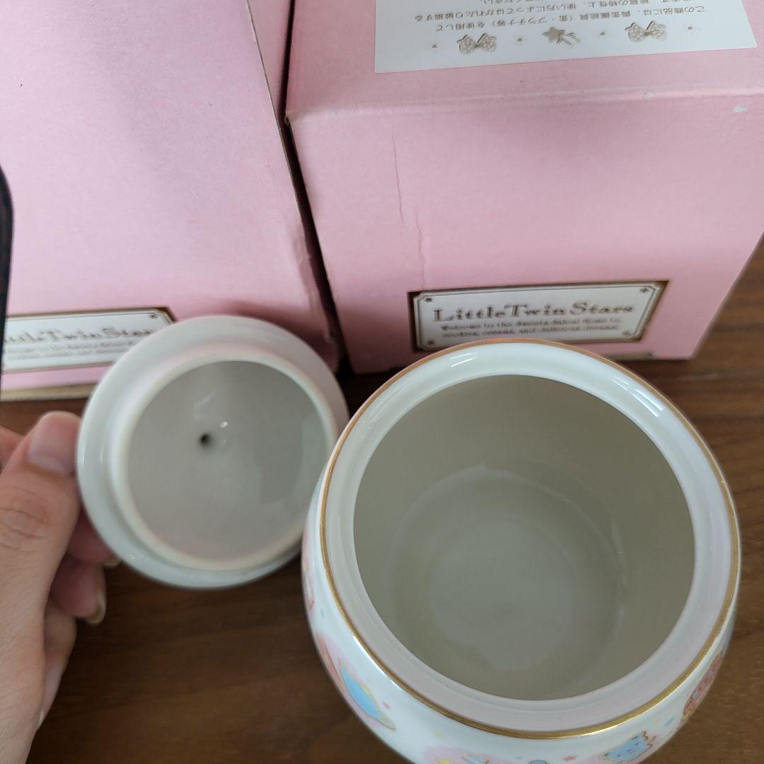 リトルツインスターズ ティーポットとシュガーポットセット