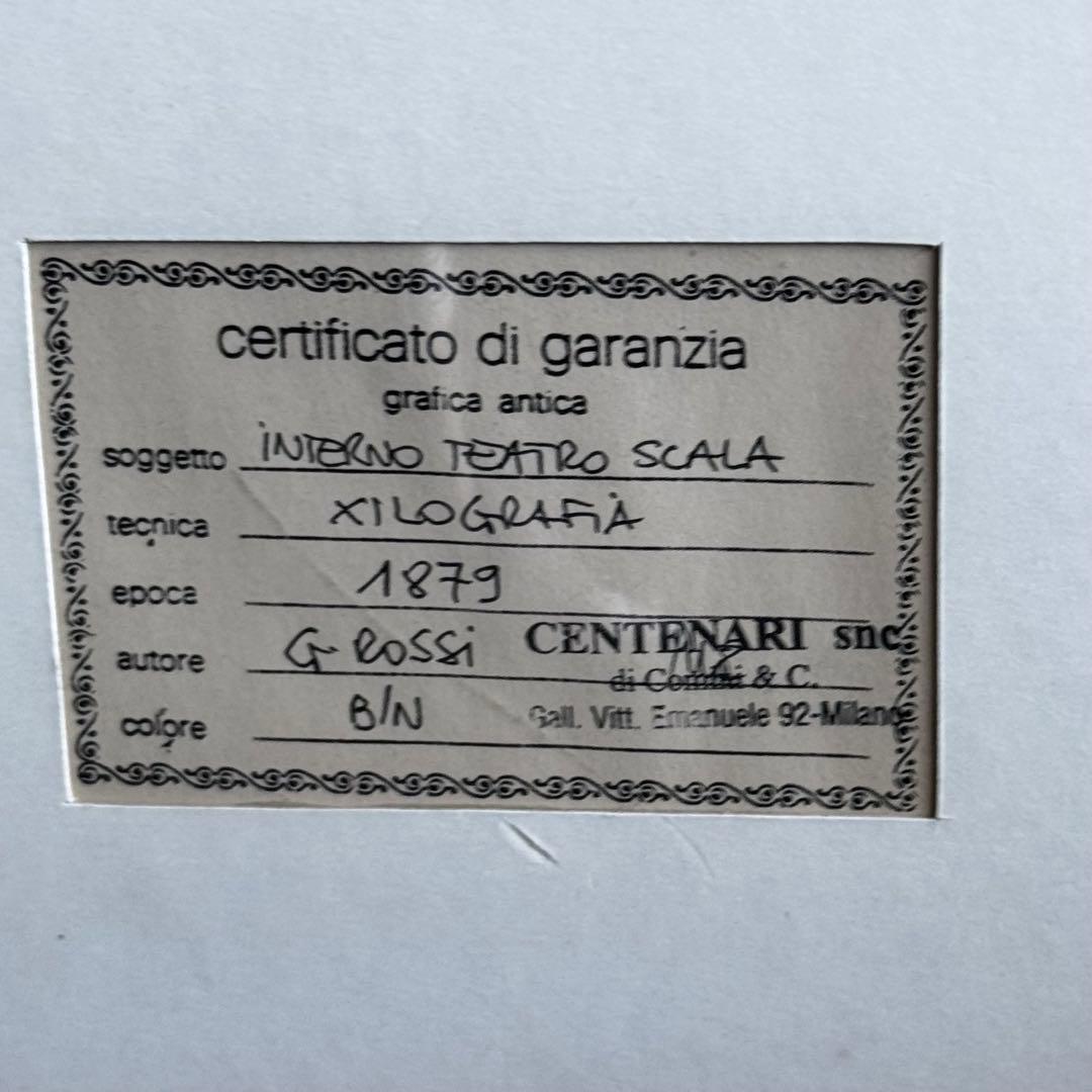 52美品！certificato di garanzia コレクション 絵