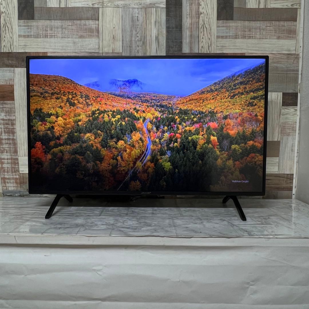 全国送料込❣️ジャパンネクスト43型4K液晶ディスプレイスピーカーリモコン付