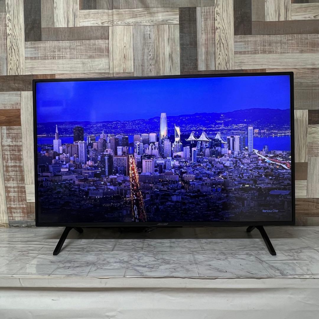 全国送料込❣️ジャパンネクスト43型4K液晶ディスプレイスピーカーリモコン付