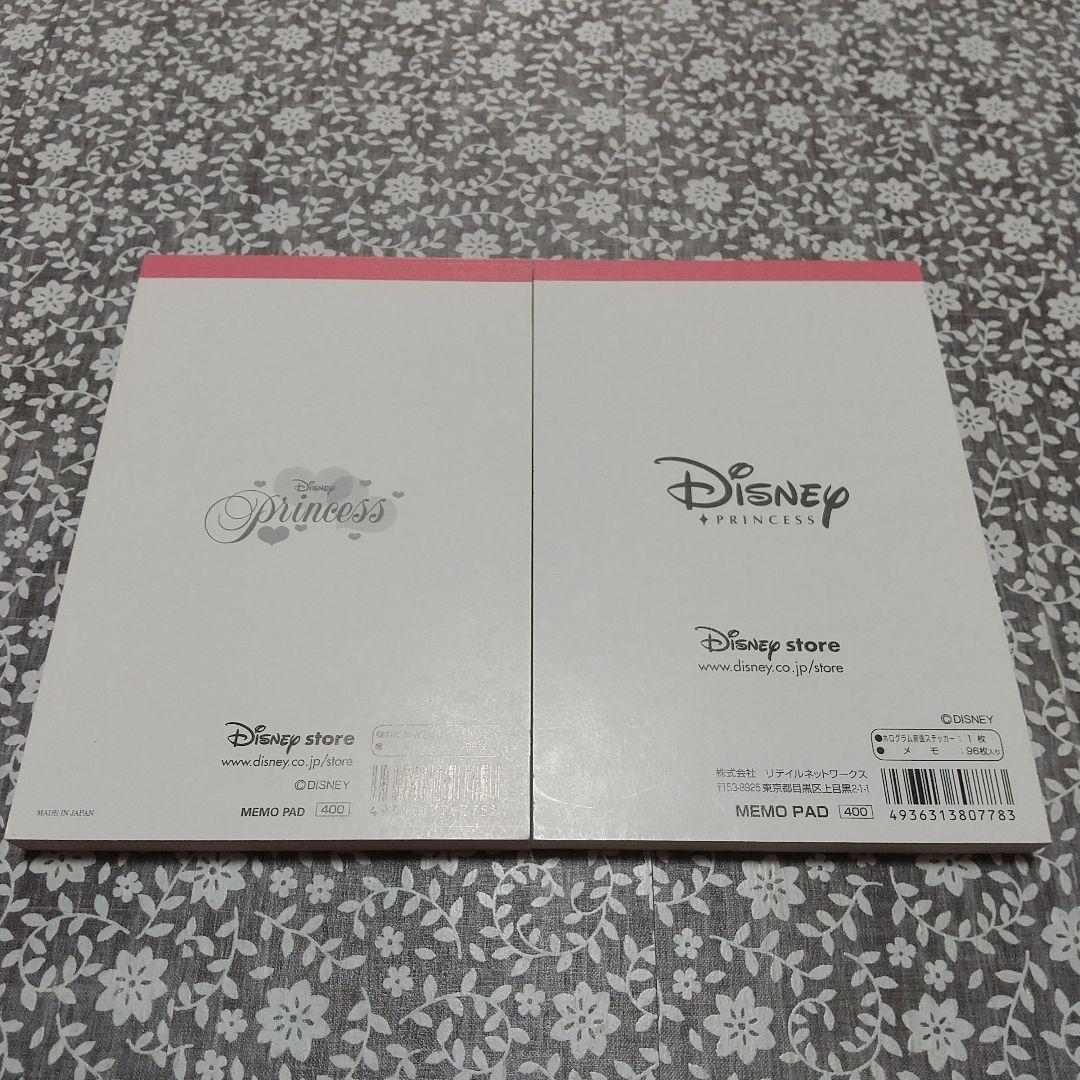 ディズニーストア メモ帳 メモパット １２冊セット