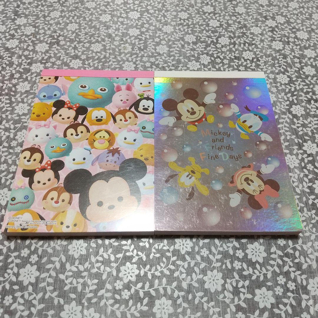 ディズニーストア メモ帳 メモパット １２冊セット