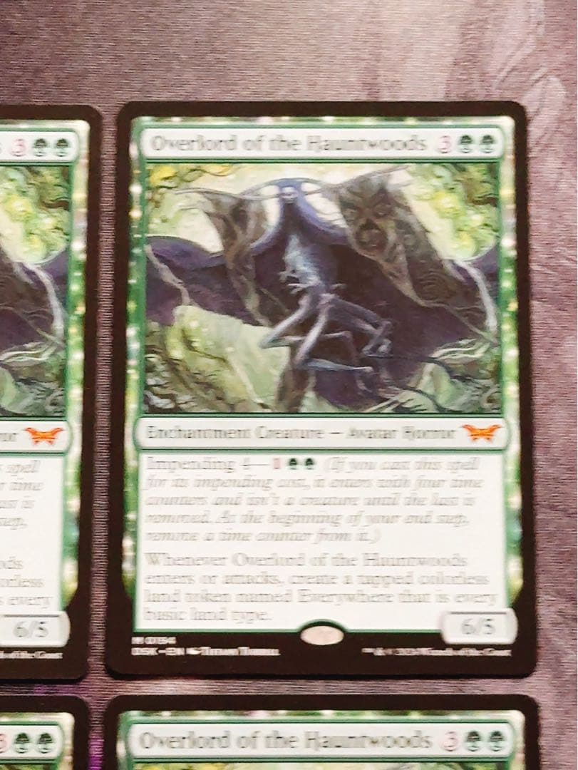 ホーントウッドの大主　英語　4枚セット