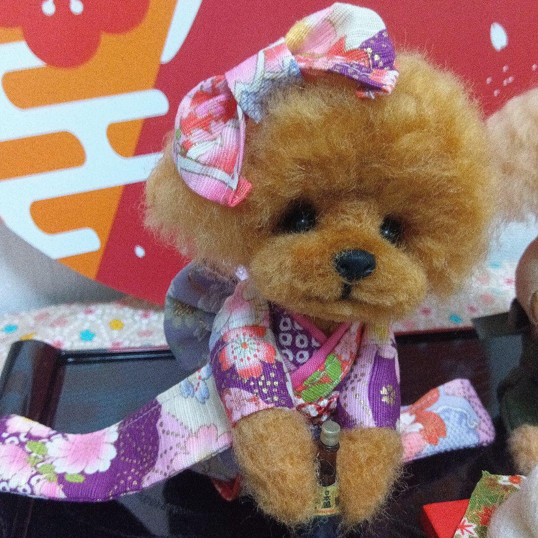 羊毛フェルト　トイプードル　渡邉真由美