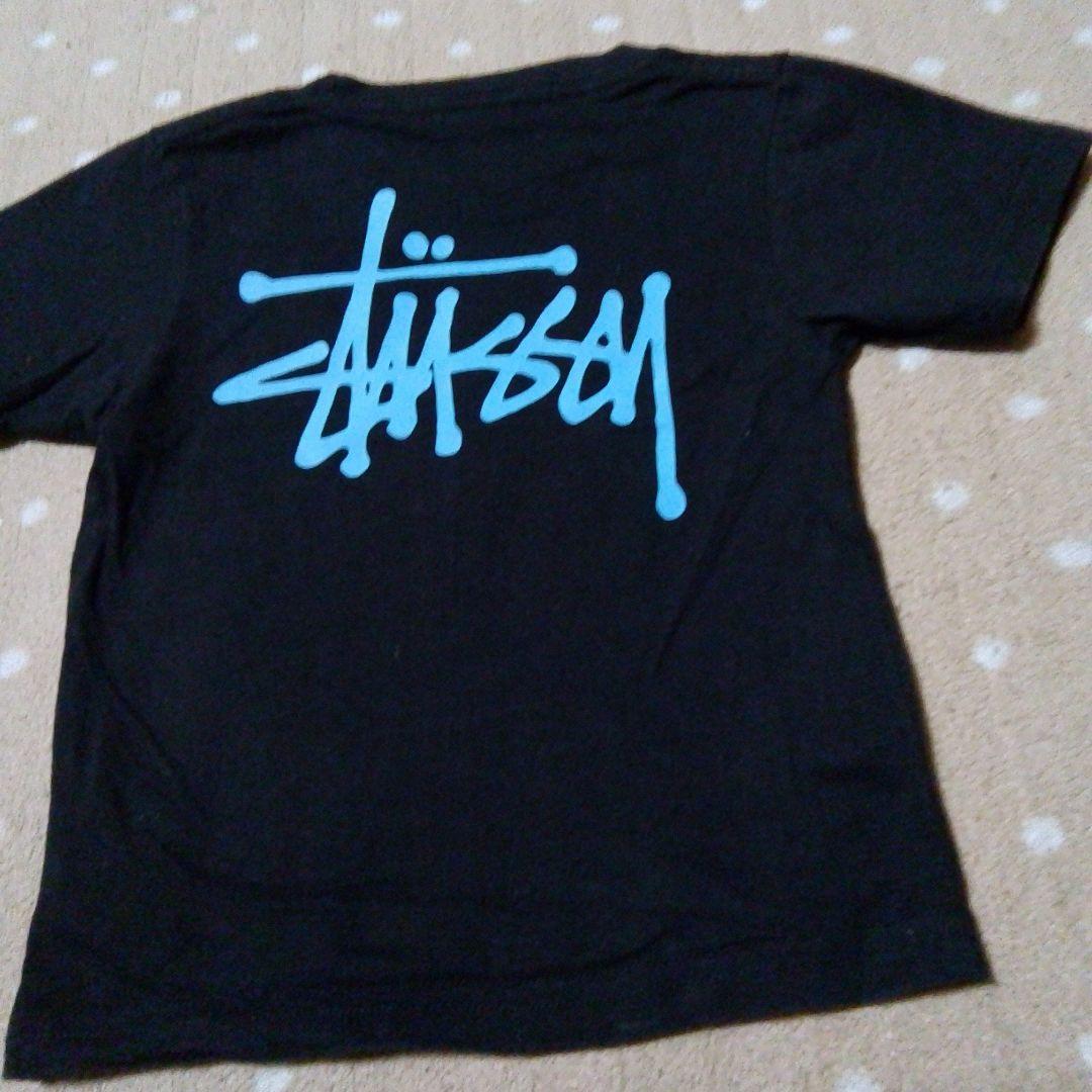 STUSSY ブラック Tシャツ2点セット S/90