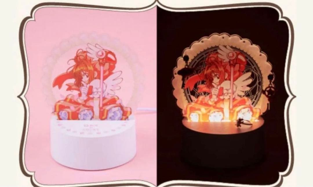 Q-pot カードキャプターさくら ライトアップアクセサリースタンド アクスタ