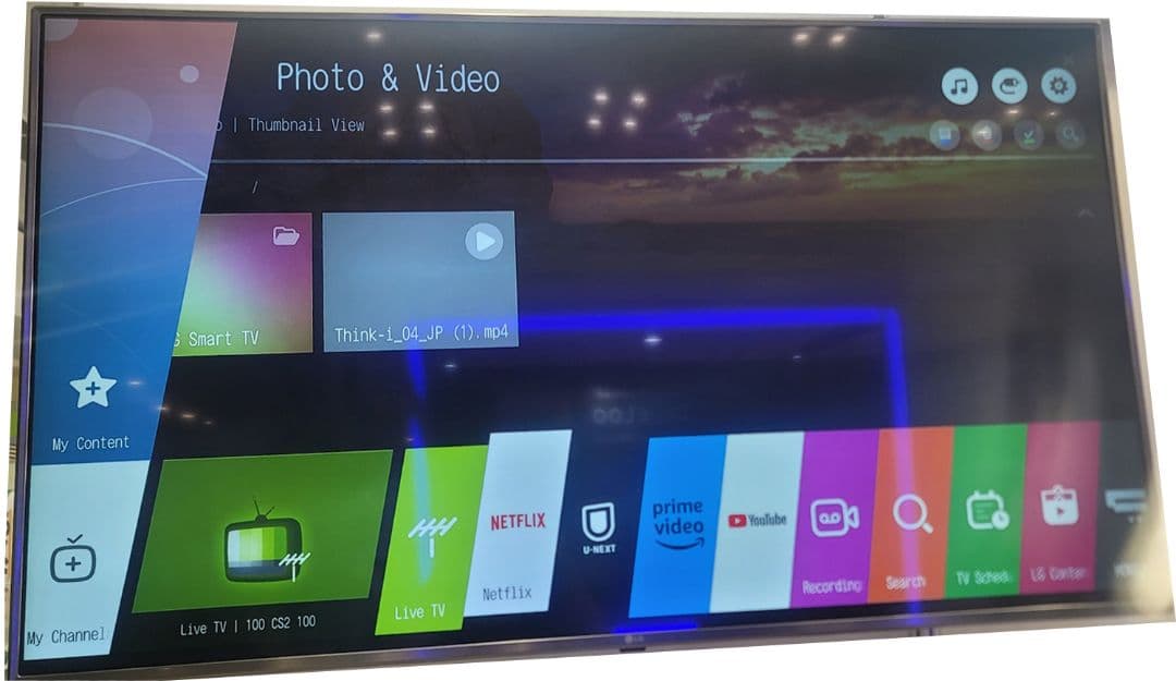 【取引限定】LG 55型 液晶テレビ 55UJ6500 Netflixなど対応