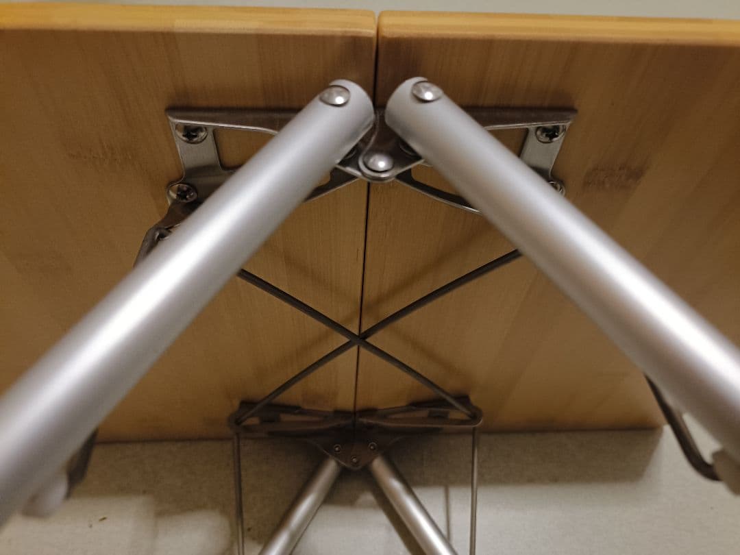  peak 竹製折りたたみアウトドアテーブル　Myテーブル竹