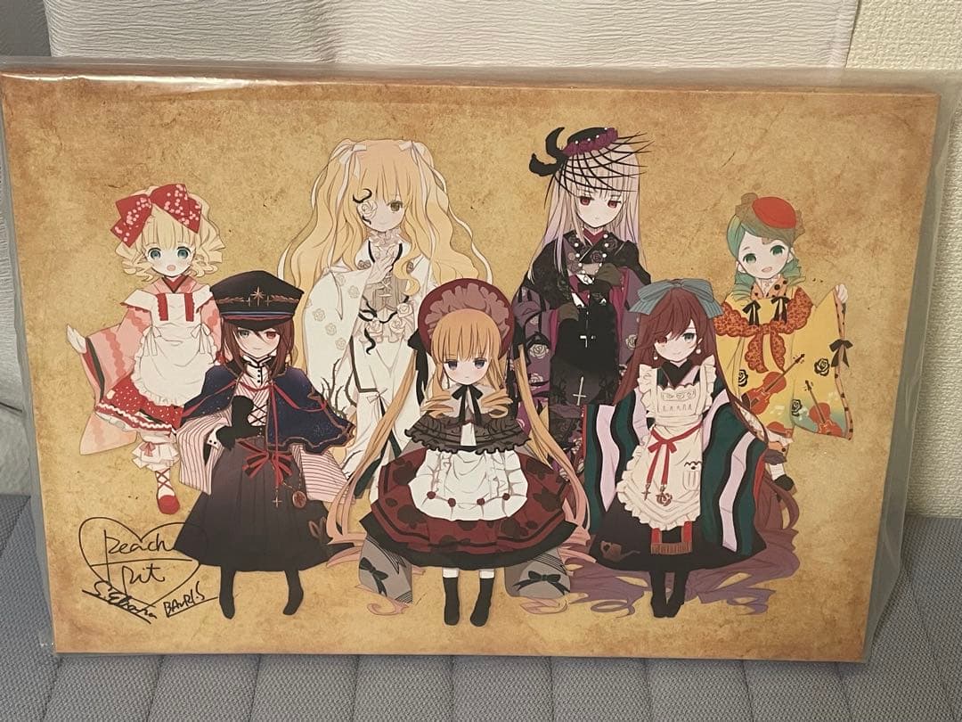 ローゼンメイデン　20周年記念　直筆サイン入り　複製原画