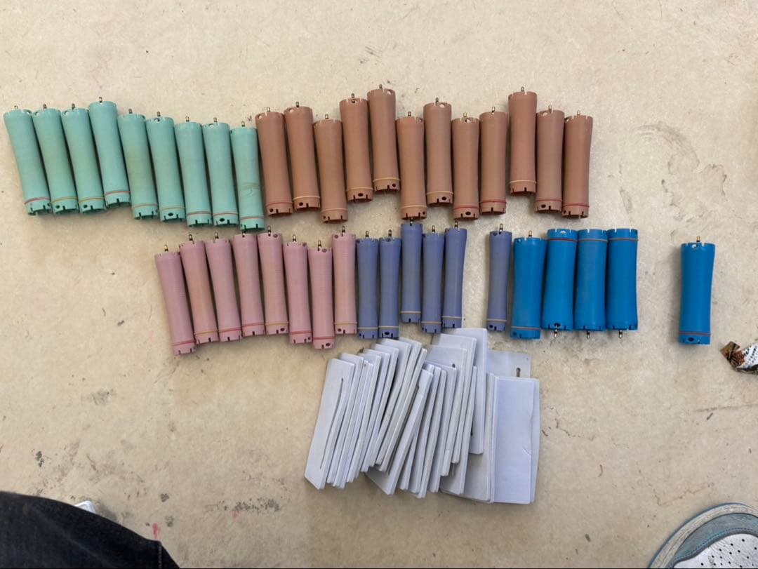 デジタルパーマ機　美容室専用　bejewelry本体＋ロッド