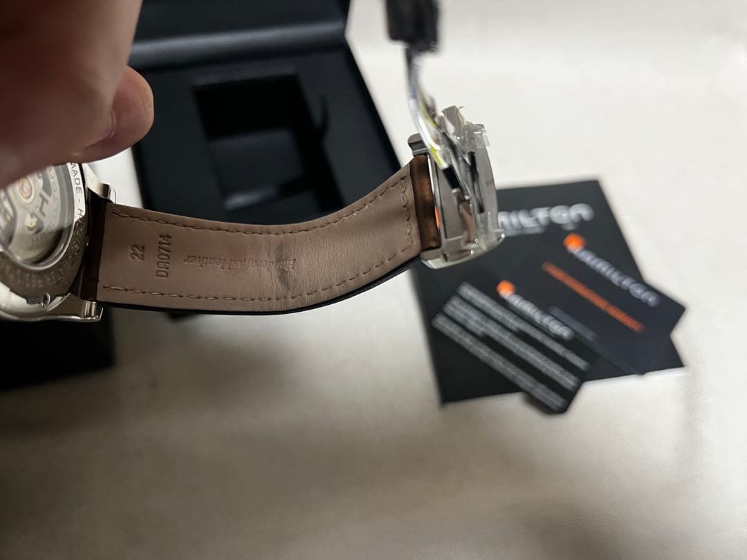 【美品】HAMILTON 自動巻き腕時計