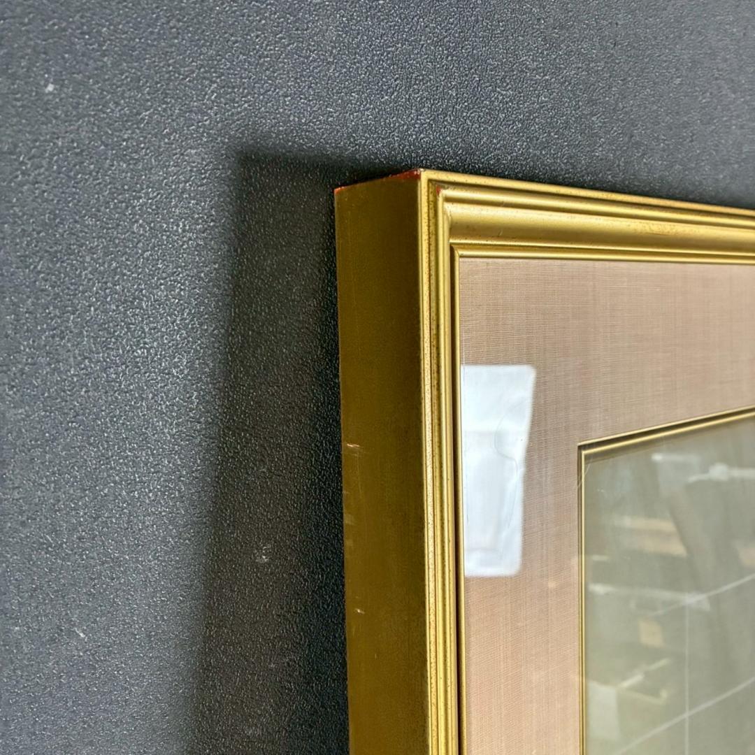 上村松園「夕暮」シルクスクリーン 絹本 上村淳之監修の証明シール有 近代美人画