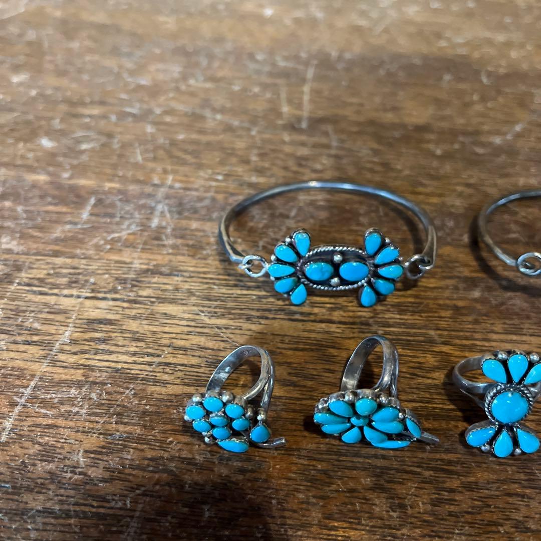ヴィンテージターコイズアクセサリーセット