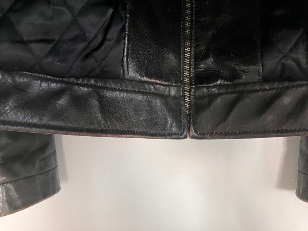 OLD GAP 牛革レザージャケット ボア