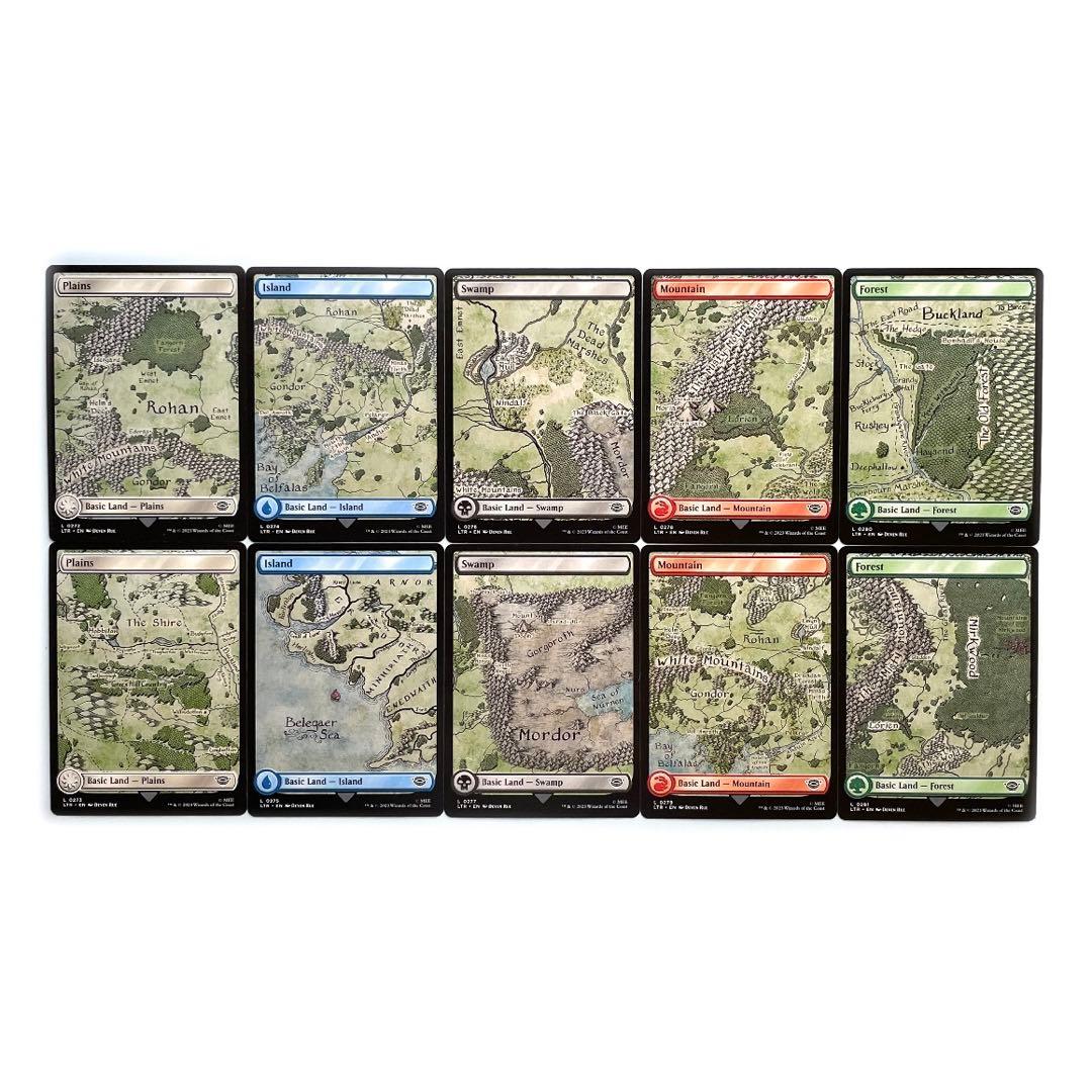MTG 英語 基本地形 基本土地 全コンプリート 3ED〜LTR コレクション向