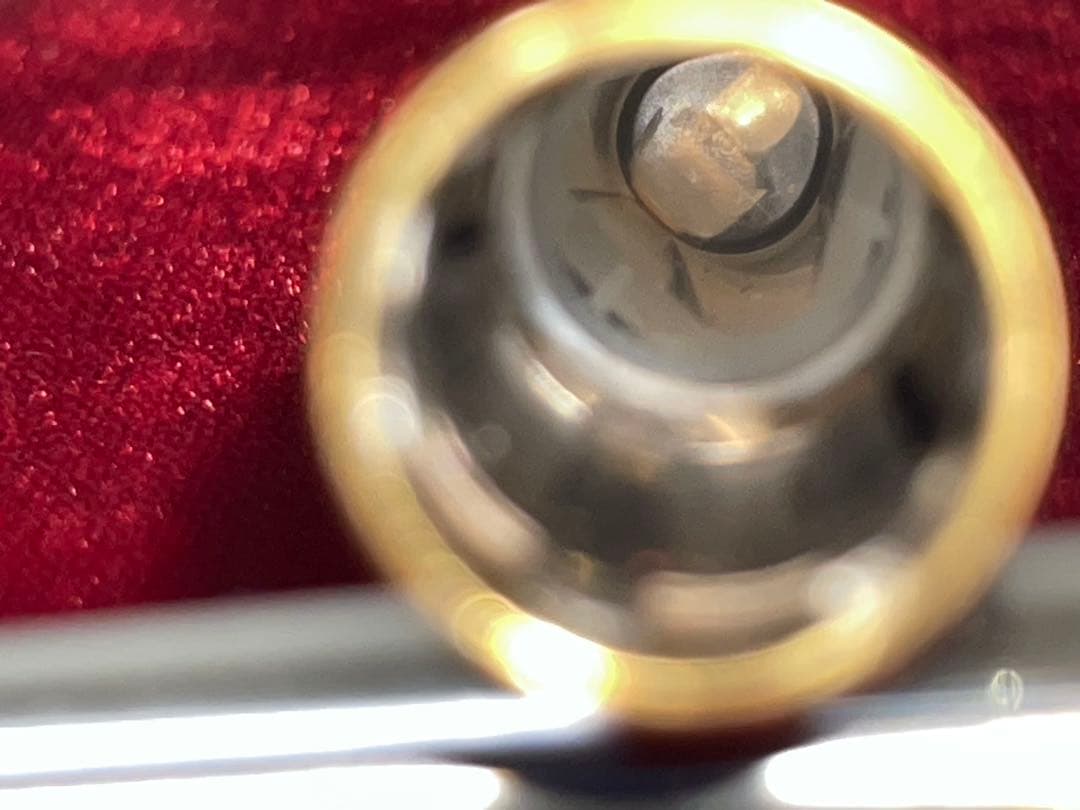 ⚪︎新品未使用　1970年代製　レディ 唐草　アイボリーカバー 18K F 絶版