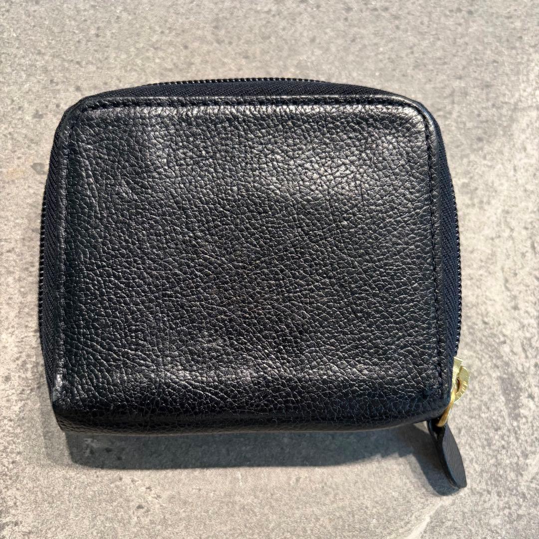 美品*ILBISONTE イルビゾンテ 二つ折り財布 コンパクト ミニ 匿名配送