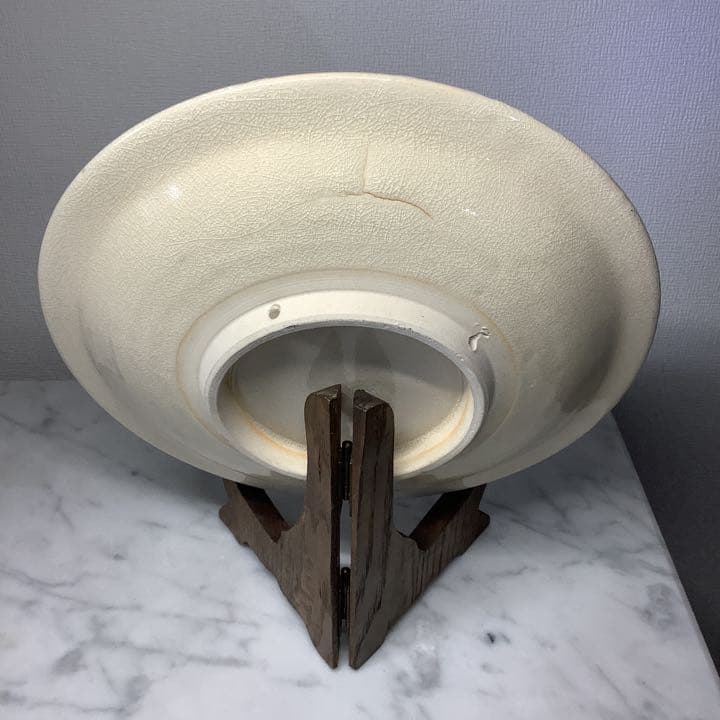 「値下げ」瀬戸焼　絵皿　「雁」　鈴木青々作