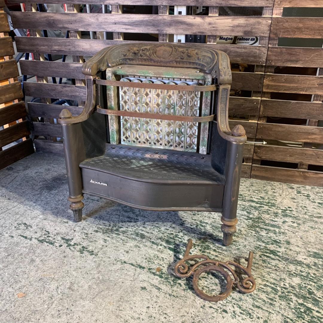 K619 磯村産業 ISOMURA ガスストーブ 201-IA レトロ ※現状品