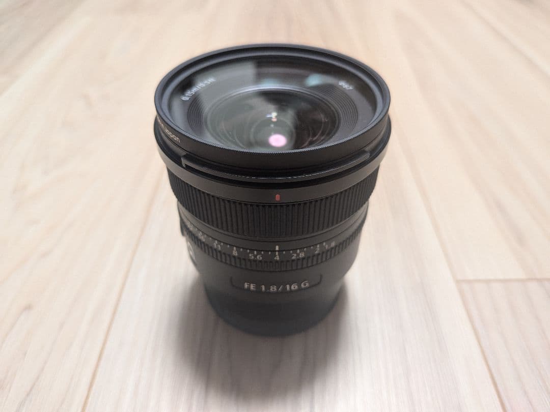 【極美品】SONY FE 16mm F1.8 G SEL16F18G