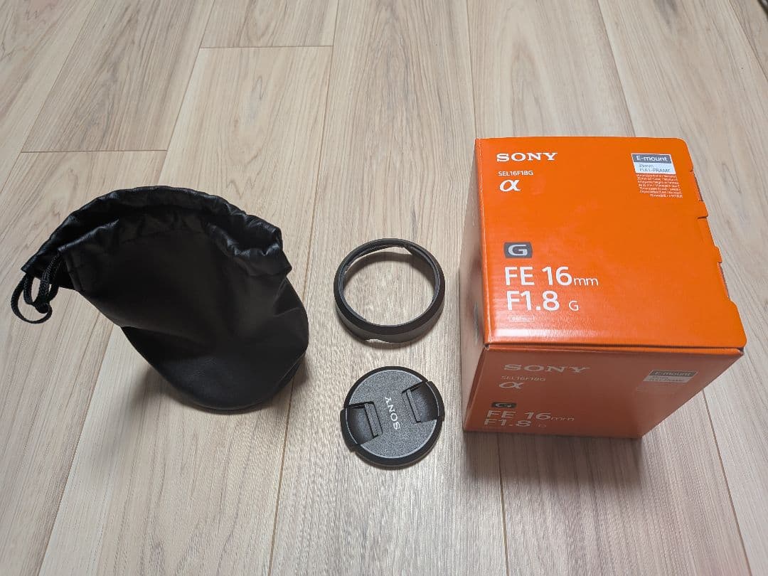 【極美品】SONY FE 16mm F1.8 G SEL16F18G