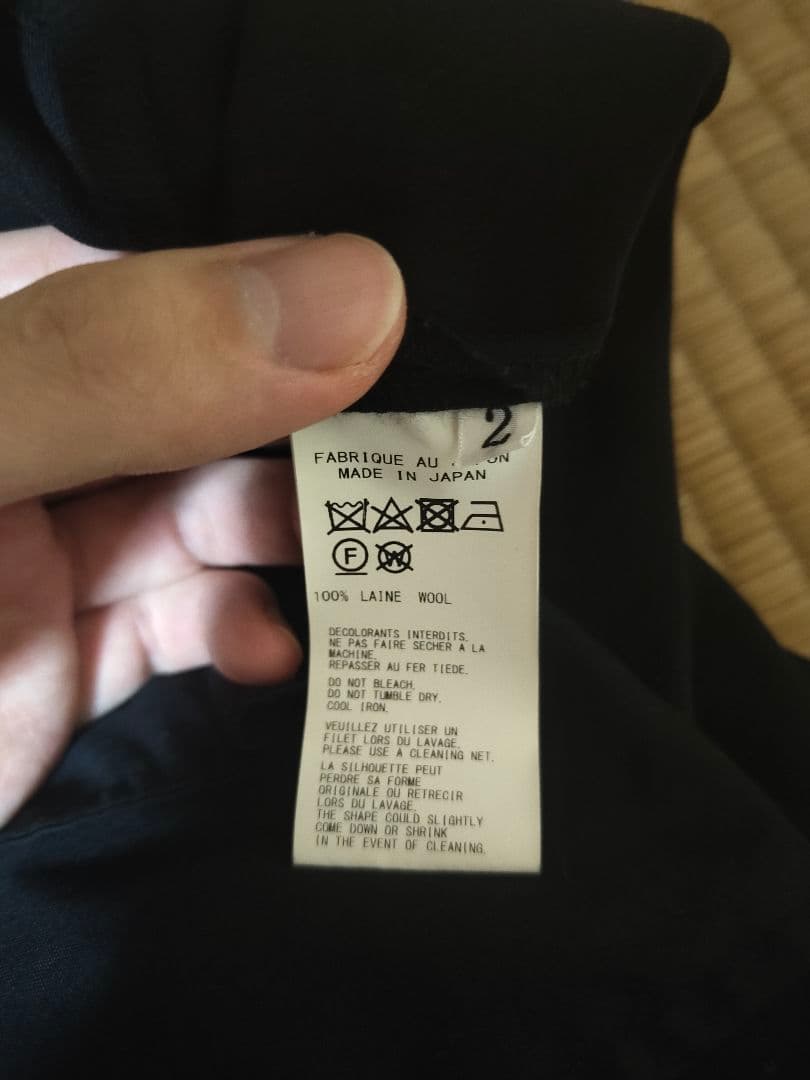 りじ様　ヨウジヤマモト　レギュレーション　カラスパツ