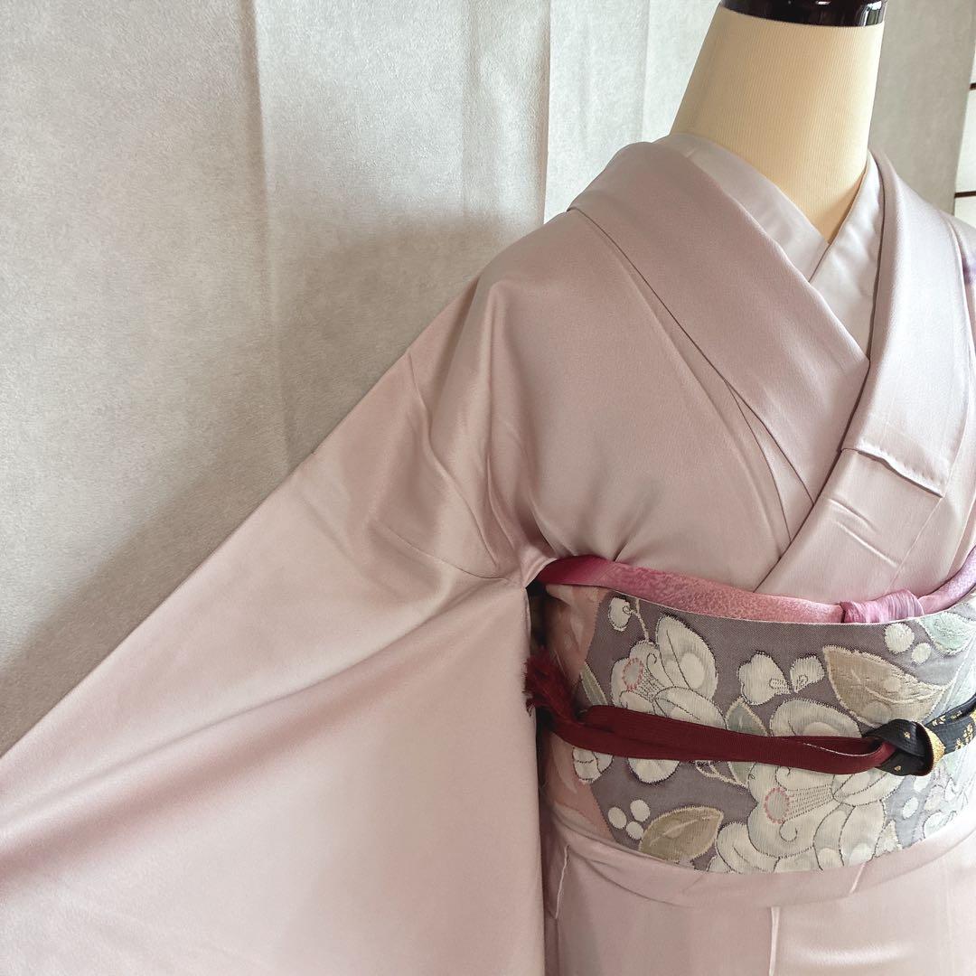 訪問着　フルセット　着物　辻ヶ花　スモールサイズ　Sサイズ　正絹　淡彩の華　G3