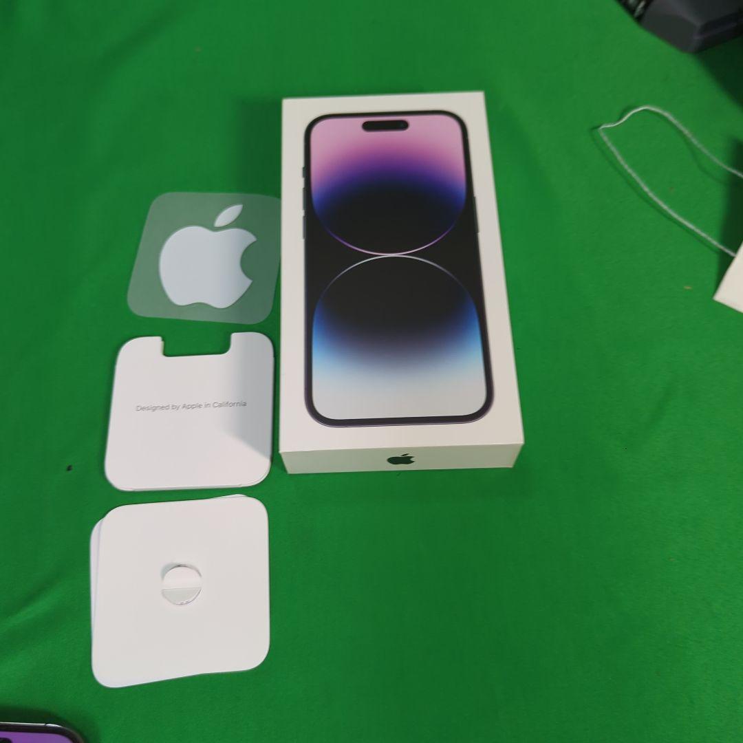 Apple iPhone 14 Pro ディープパープル 本体　傷汚れなし箱付き