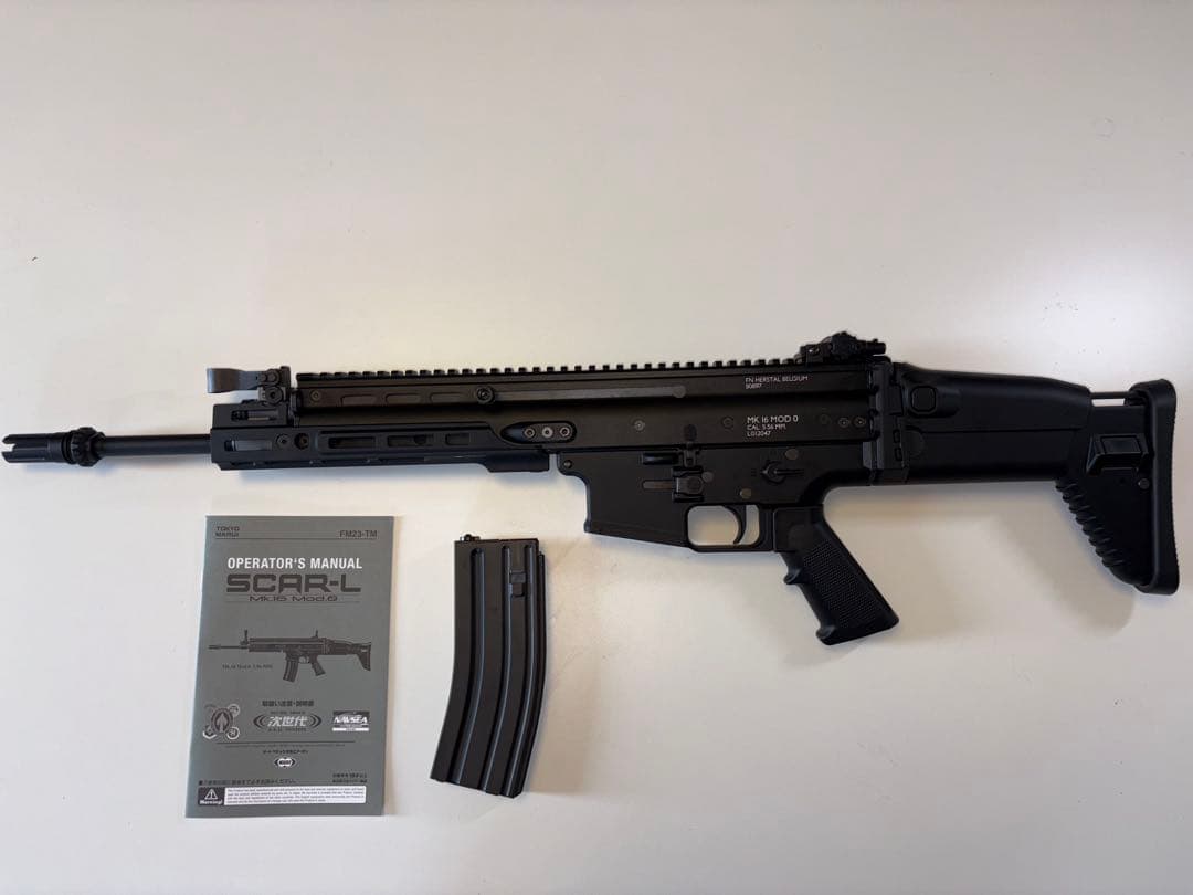 東京マルイ 次世代電動ガン SCAR-L（mrexハンドガードカスタム）