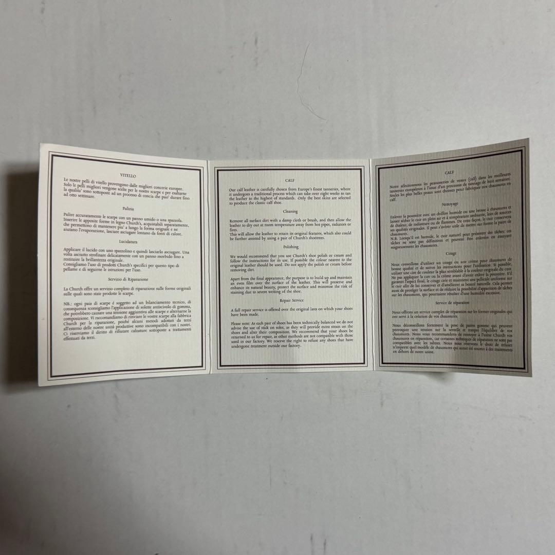 チャーチ church's コンサル 黒 サイズ7F 173