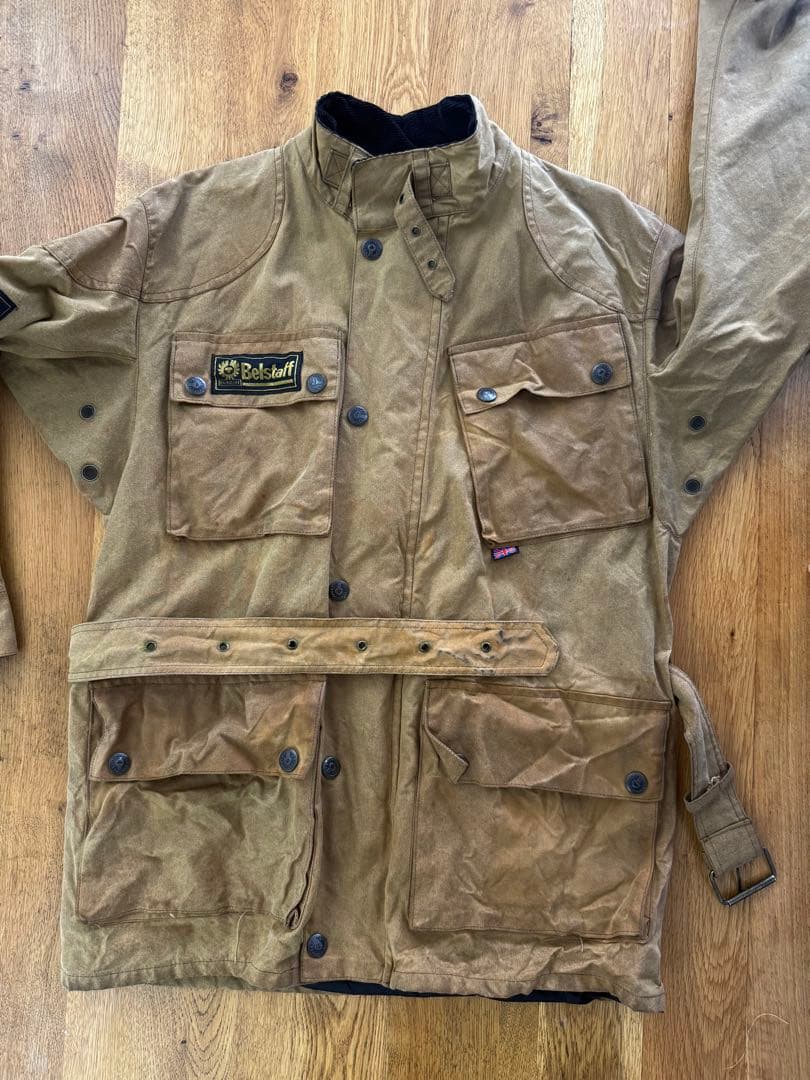 Belstaff Mサイズ ベルト付きジャケット