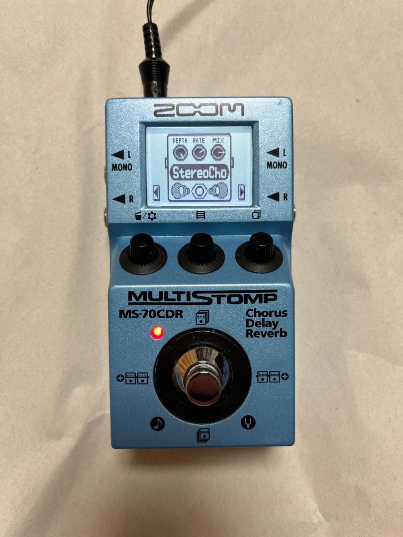 ギター ZOOM MULTI STOMP MS-70CDR