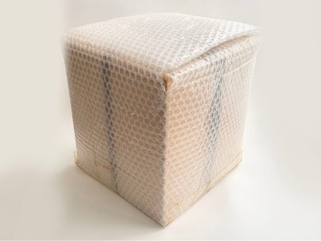 陶芸家　三輪栄造　萩　水指　茶道具　萩焼水指　　共蓋　父　十一代　三輪休雪