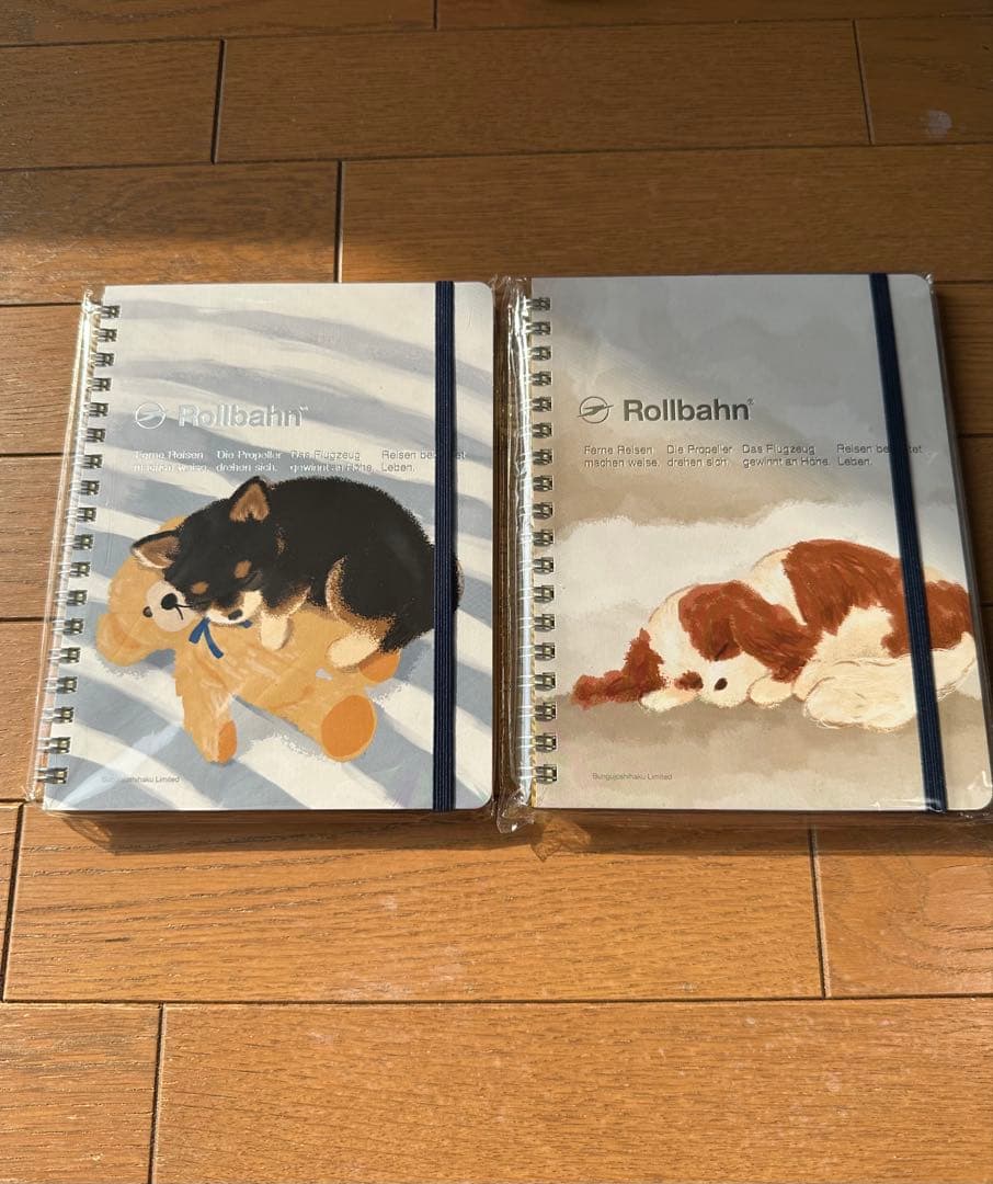 ロルバーン　文具女子博　限定アニマル　犬　ロントゥモンのLサイズの2冊セット