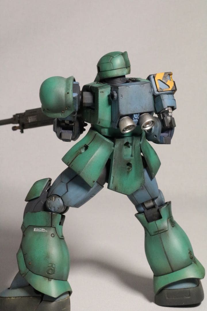 HG オリジンザクⅠ、全塗装完成品