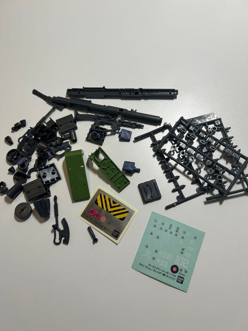 HG オリジンザクⅠ、全塗装完成品