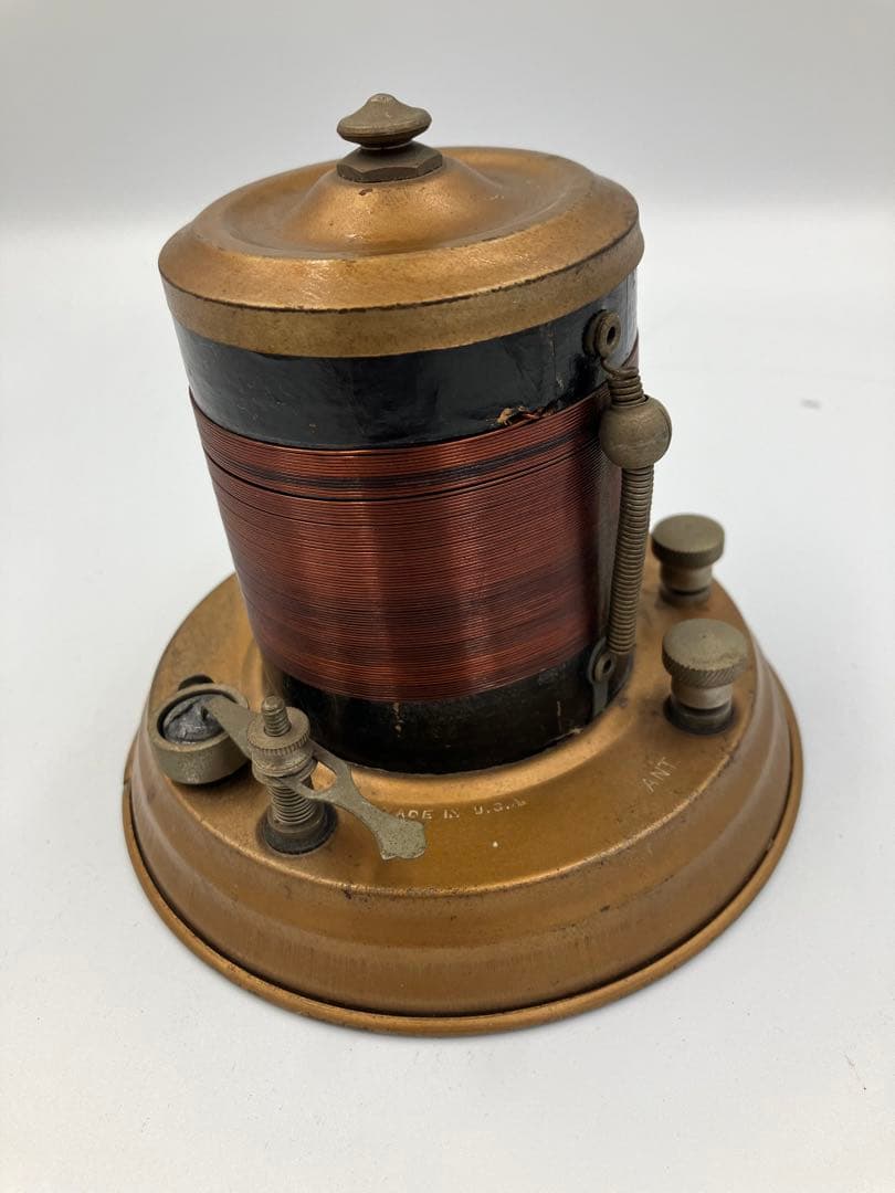 値下げしました！　鉱石ラジオ　BMS Crystal Set (米製1929年)