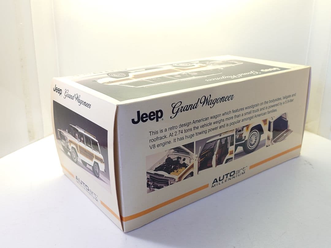 オートアート 1/18 ジープ グランド ワゴニア ホワイト