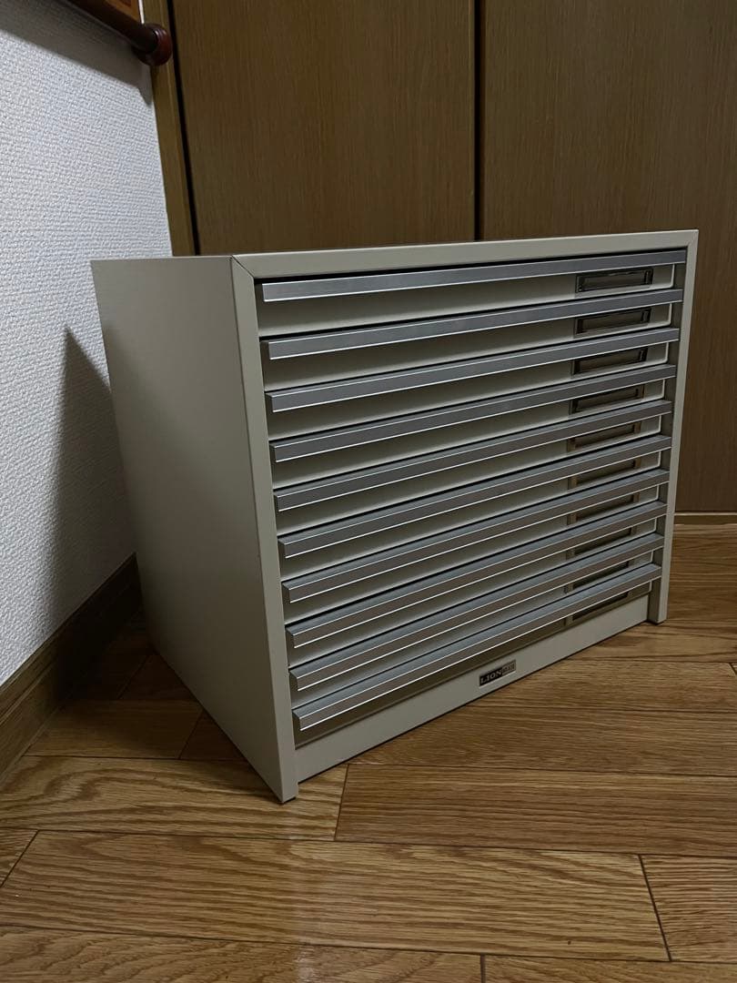 インダストリアル　スチールレターケース10段　LION ライオン