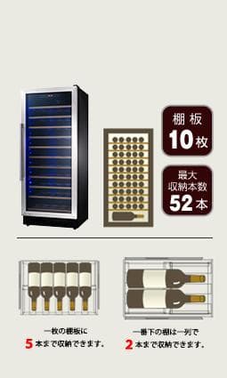 スタイルクレア ワインセラー【SC-52】2020年製
