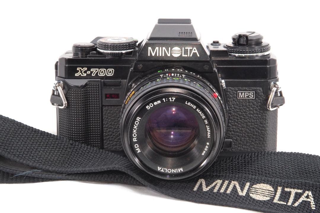 Minolta X-700 黒 後期型 ROKKOR 50mm f1.7 整備済