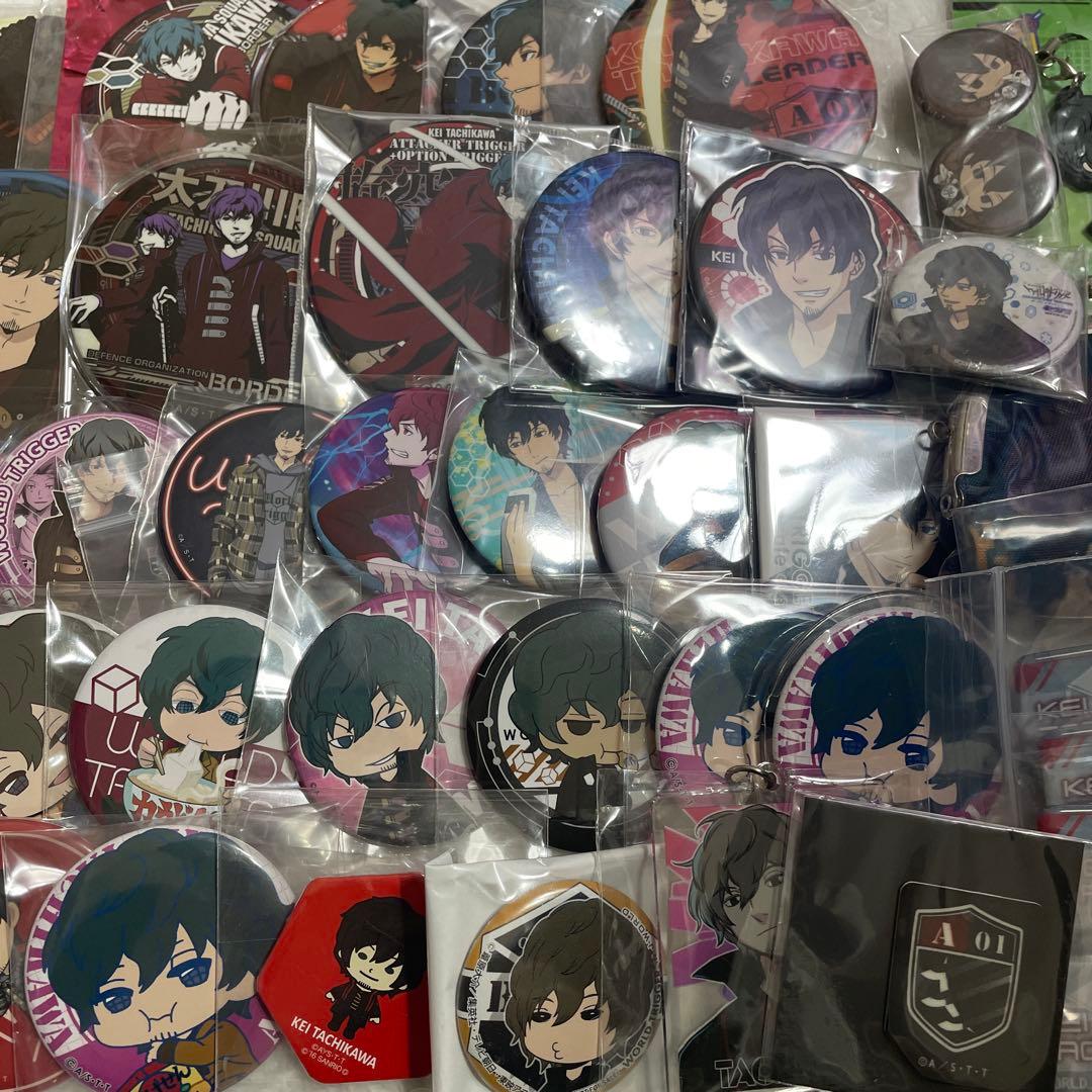 ワールドトリガー　ワートリ　太刀川慶　缶バッジ　キーホルダー　アクリルスタンド
