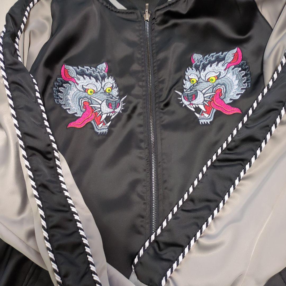 【USED品】MAN WITH A MISSION リバーシブルスカジャン