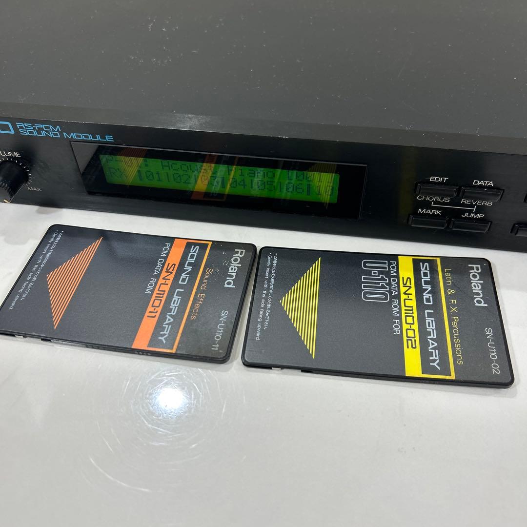 Roland ローランド　サウンド　エフェクト　U-220 通電確認のみ