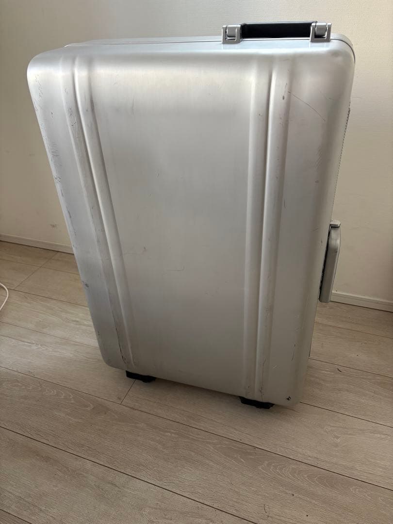 ゼロハリバートン　旧大型アルミスーツケースmodel 4SW サテンシルバー