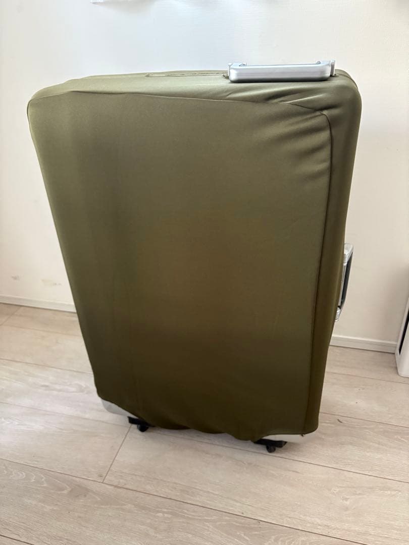 ゼロハリバートン　旧大型アルミスーツケースmodel 4SW サテンシルバー