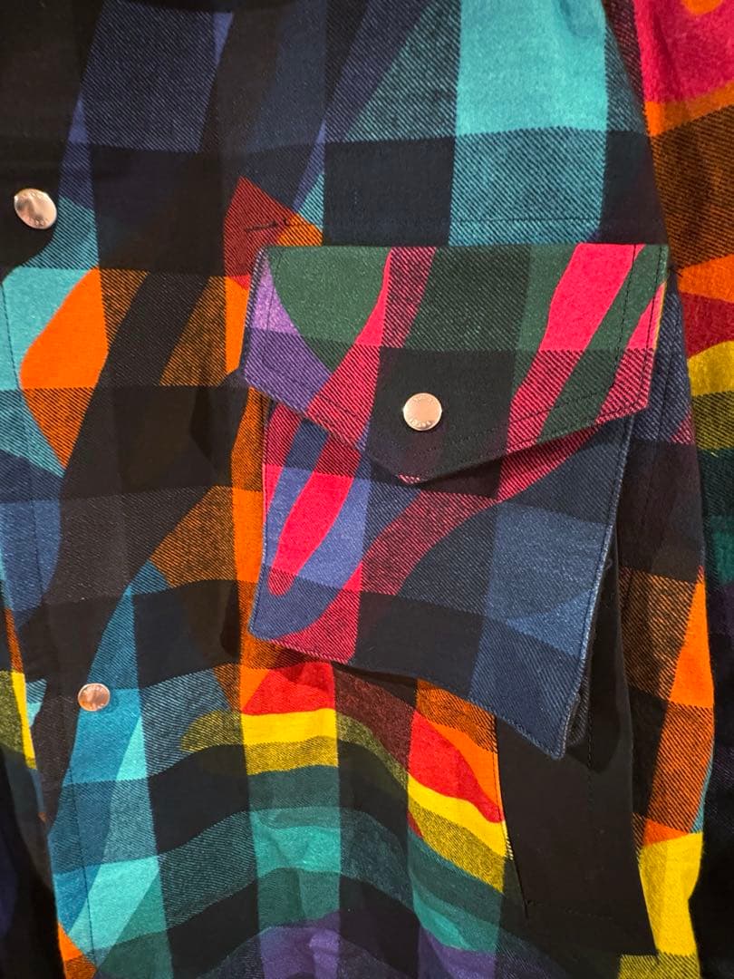 【新品】sacai kaws カモフラージュ コート　※シワあり