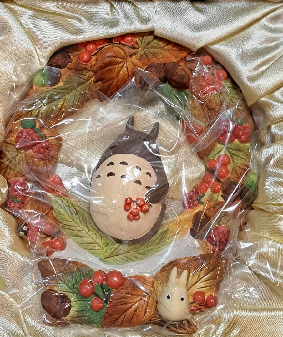 となりのトトロ リース花受け 2個セット